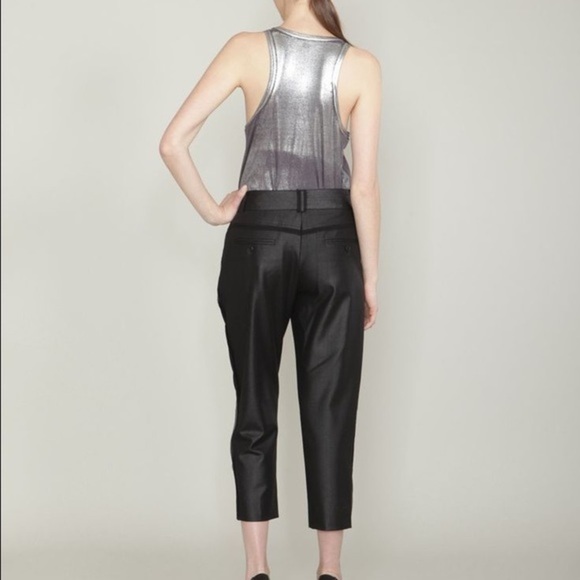 🎉2HP🎉 NWOT. Cropped tux pant by Edun. Size 2. - Picture 3 of 7